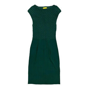 Catherine Malandrino Green Sweater Bodycon Dress XS